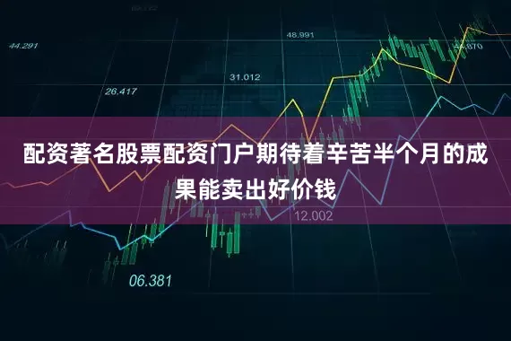 配资著名股票配资门户期待着辛苦半个月的成果能卖出好价钱